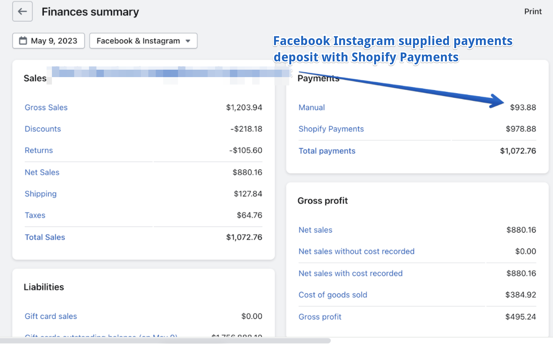 Shopify to Facebook integration
